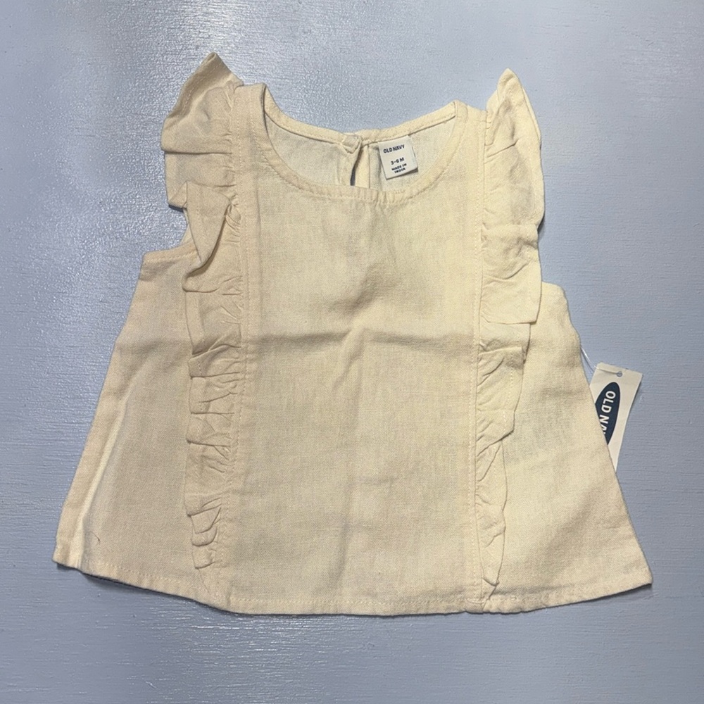 ON Ruffle Detail Top